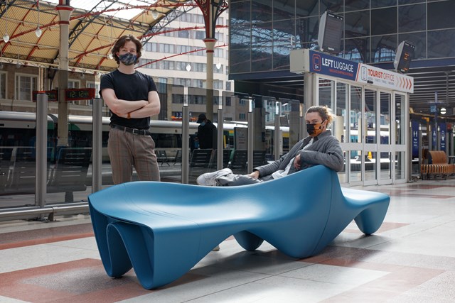 ‘Sitting Pretty’ – Young architects and designers bring London rail stations to life: Hylemo © Luke O'Donovan