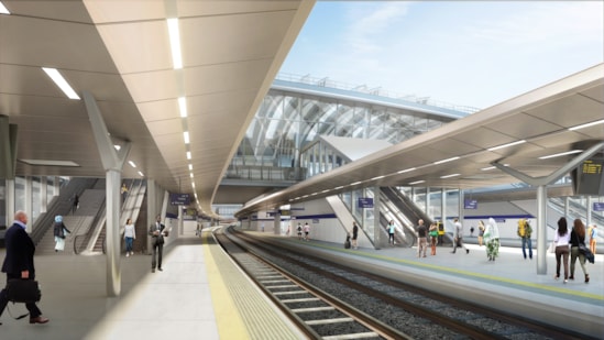 Old Oak Common conventional platforms