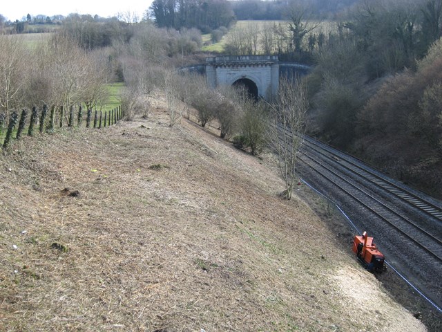 Western portal of Box Tunnel showing off its splendour