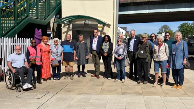 Beeston station transformed thanks to major investment and partnership working: Beeston station celebration event