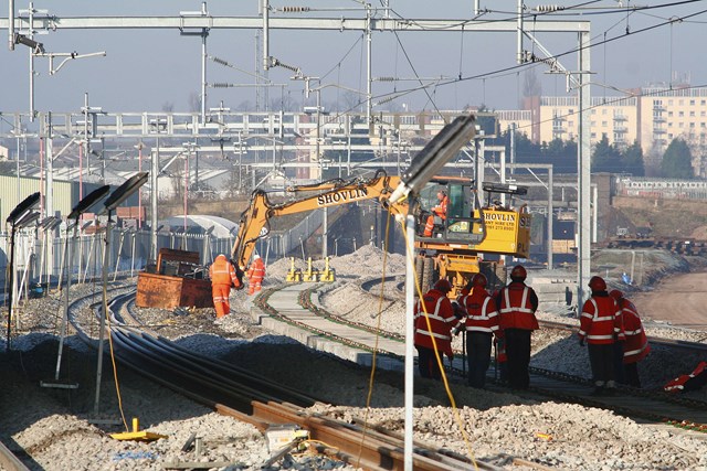 West Coast - progress at Lichfield: West Coast - progress at Lichfield