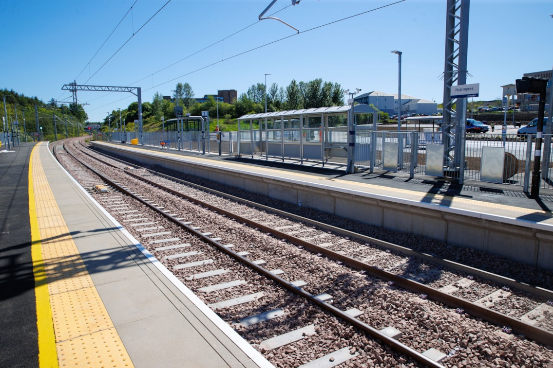 Hairmyres train station opening - May 2025 - 4
