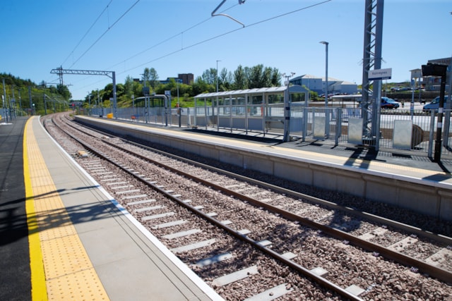 Hairmyres train station opening - May 2025 - 4: Hairmyres train station opening - May 2025 - 4