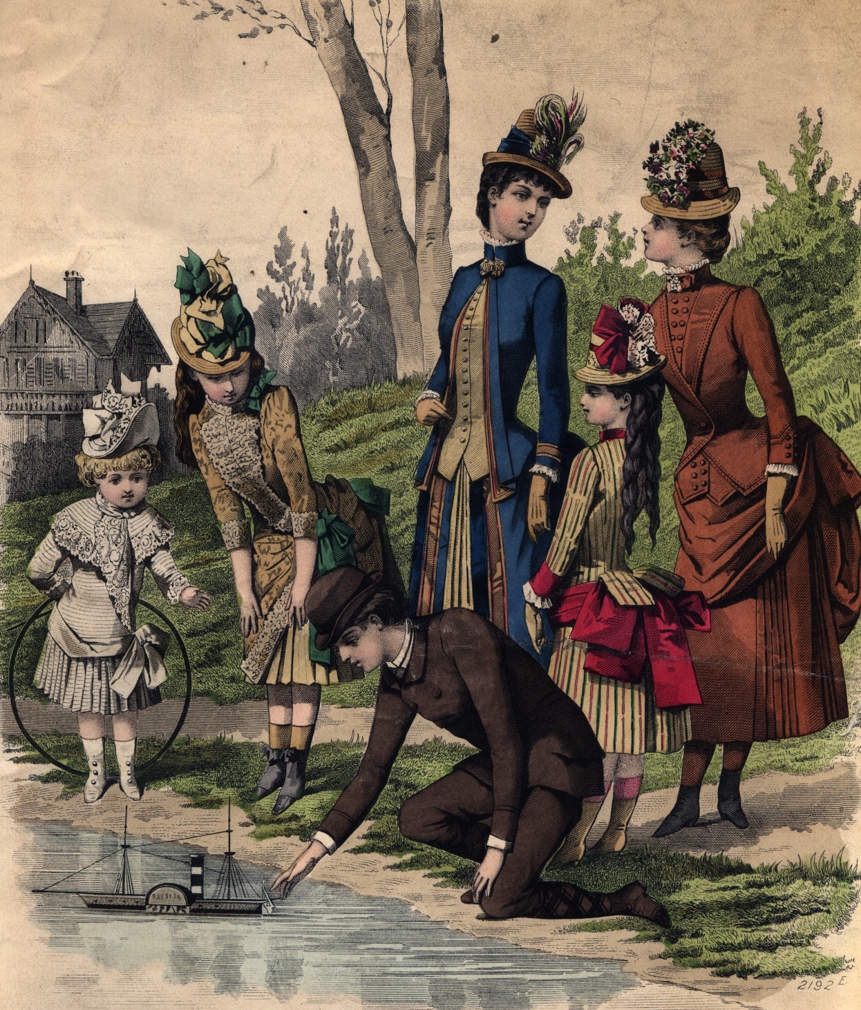 Fashion at Play talk: Other outfits include a father and son in Wakefield wearing suits and riding matching penny farthing bikes, a fashion print from a Victorian women’s fashion magazine from around 1885 and a carefully posed picture of a mother and daughter from the 1860s, both wearing formal dress.
The exhibition also features an album of photographs documenting a spectacular children’s fancy dress ball hosted at Leeds Town Hall by the mayor and mayoress of Leeds, Mr and Mrs Alf Cooke, on January 12, 1891.