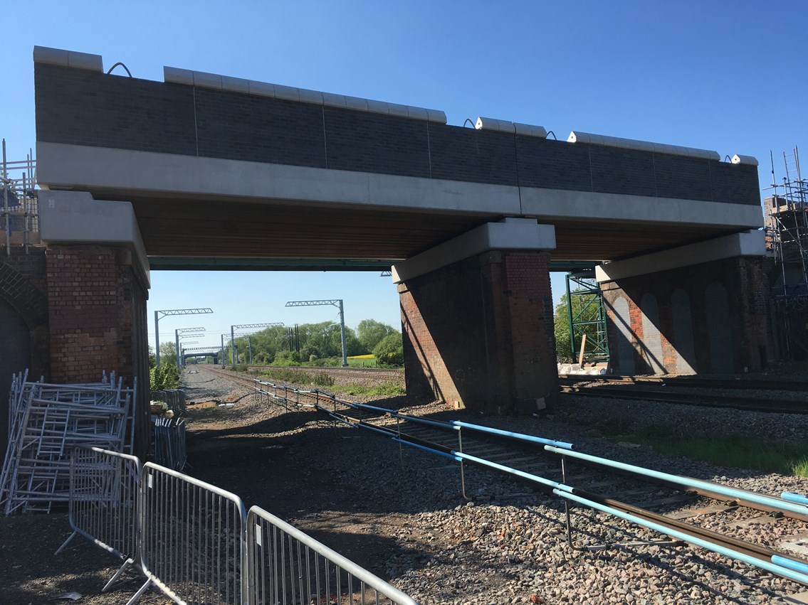 Major milestones reached in reconstruction of two Northamptonshire road bridges and upgrade to Kettering station begins 4