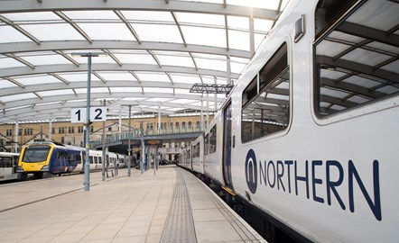 Image shows Northern service at Manchester Victoria-2