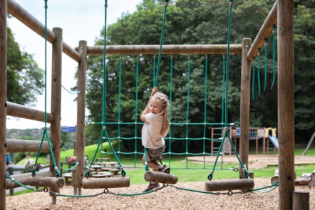 Play area at Lydstep Beach