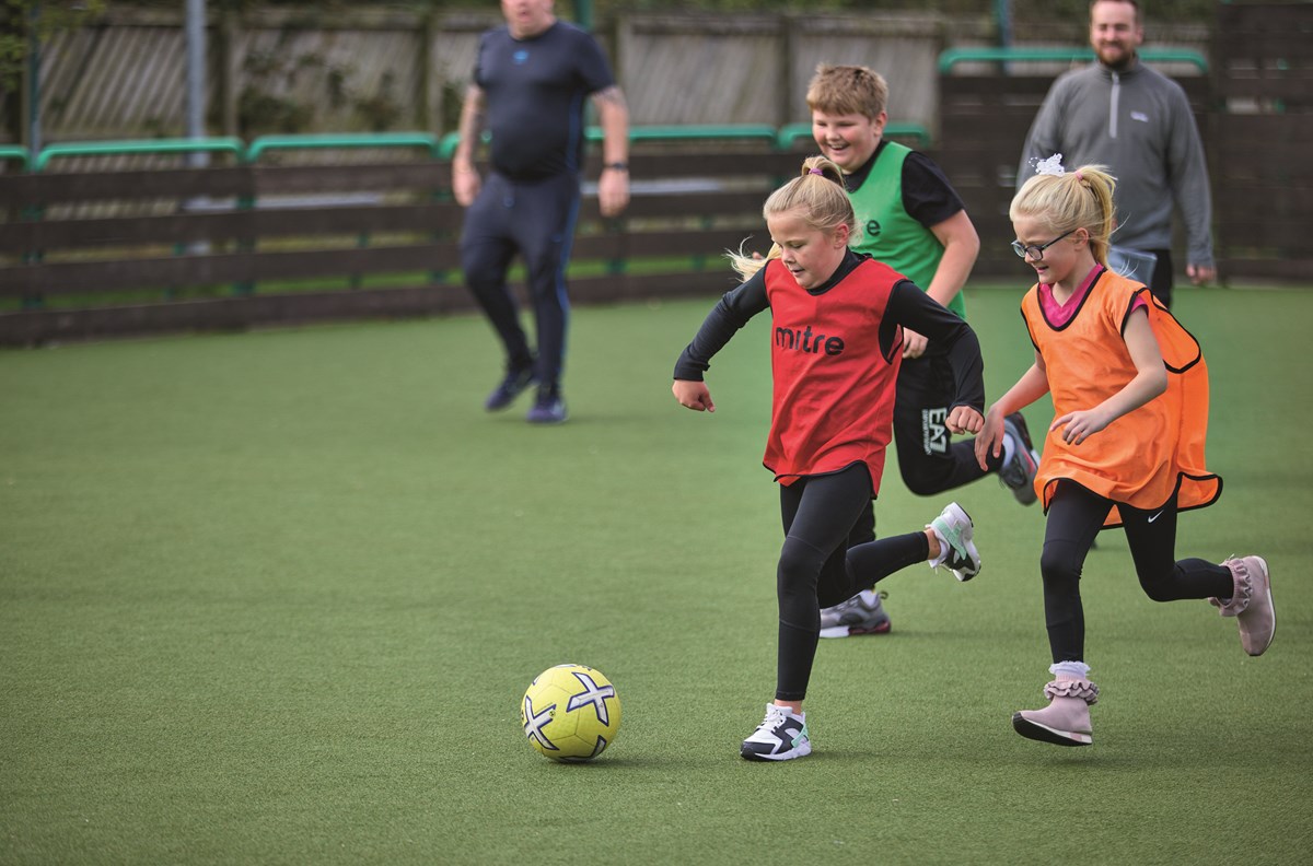 Football at Primrose Valley