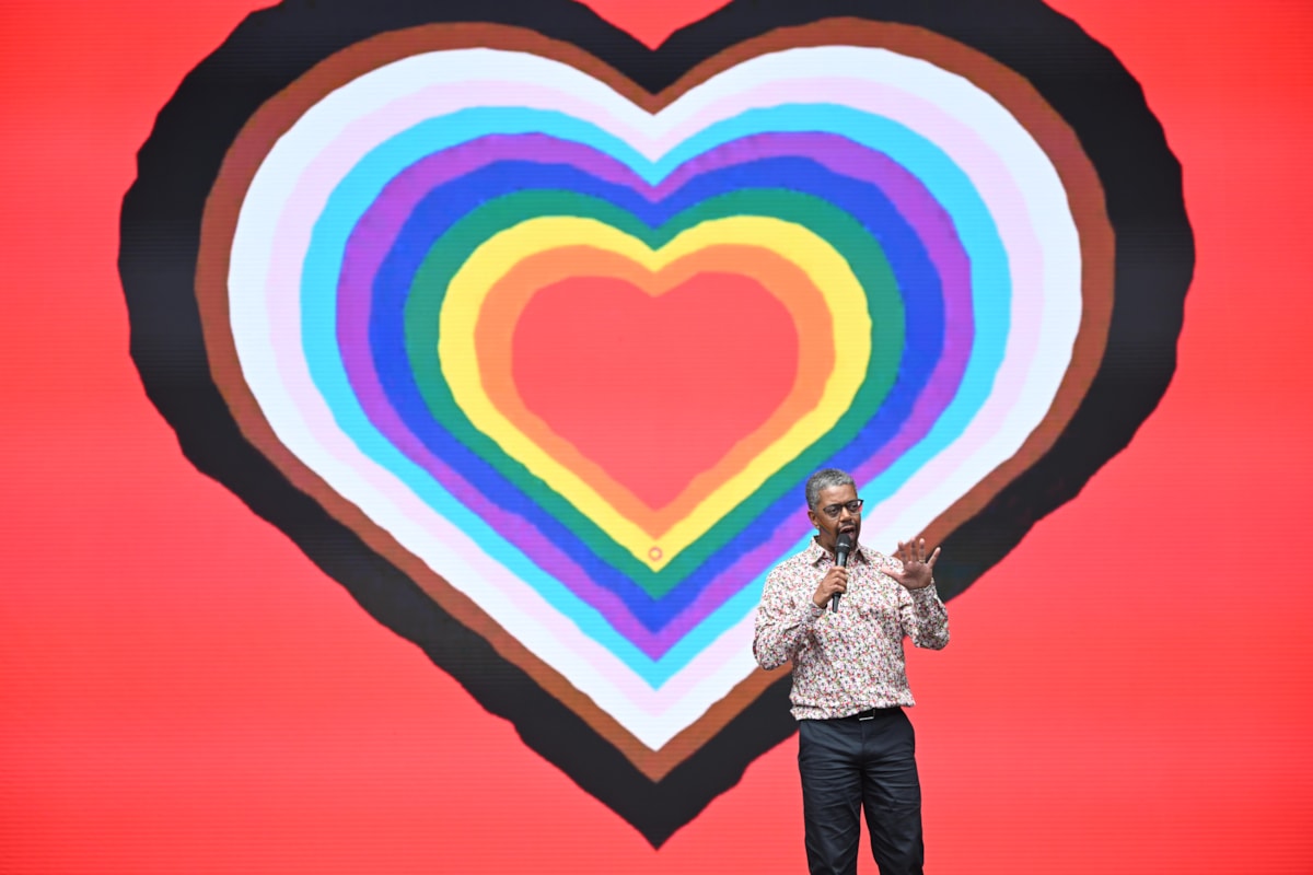 First Minister Vaughan Gething at Pride Cymru 2024 - Credit Matthew Horwood-3