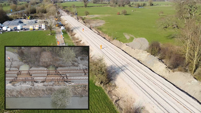 WATCH: Storm damaged railway reopens to passengers after around the clock work to fix 33 washouts: Cambrian reopens PR header photo