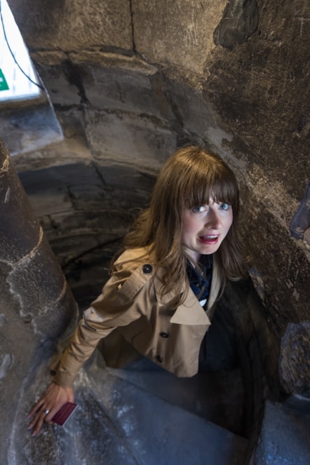 Katie Kennedy in Durham for LNER