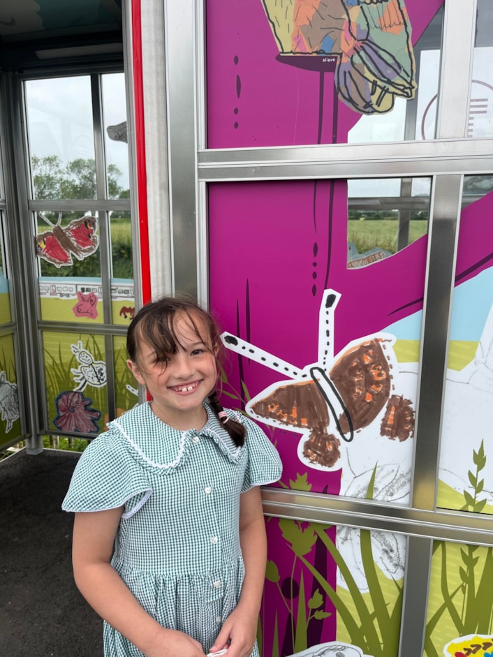 Prees Station Art Lower Heath CE Primary Pupil 4-2: Prees Station Art Lower Heath CE Primary Pupil 4-2