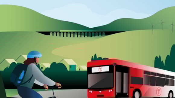Help shape the future of cycling and bus in Wales cropped