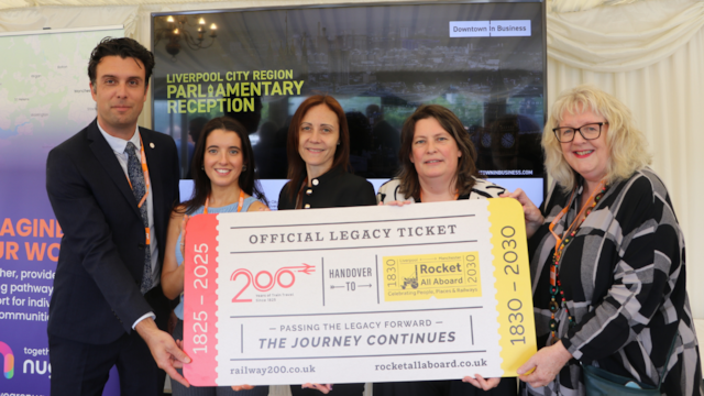 Railway 200 Passes the Legacy Forward to Rocket: All Aboard at the Houses of Parliament: Railway 200 and Rocket 2030 Handover