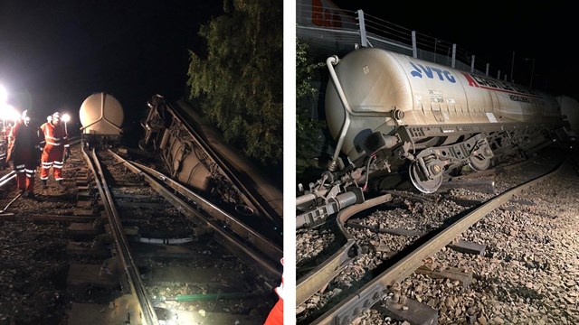 Carlisle Freight train derailment October 2022