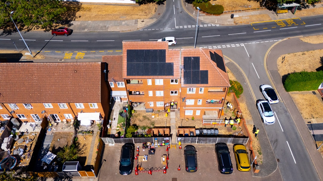 (WEB SIZE) E.ON Stevenage - Drone Shots ©Rob Battersby