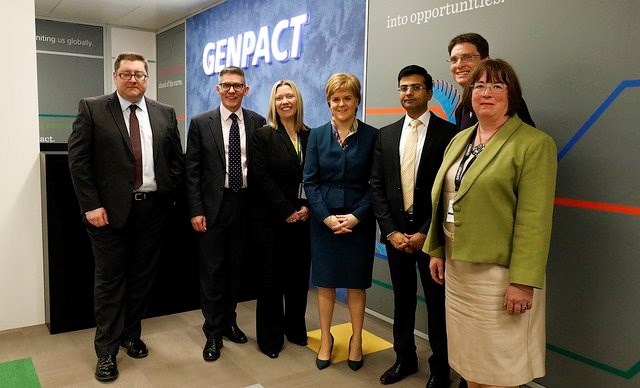 Over 300 new jobs for Scotland as Genpact invests in Glasgow