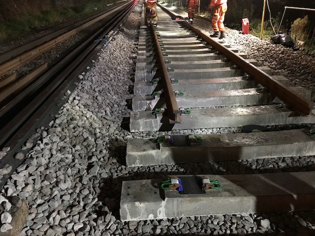 Westcombe Park track renewal 2