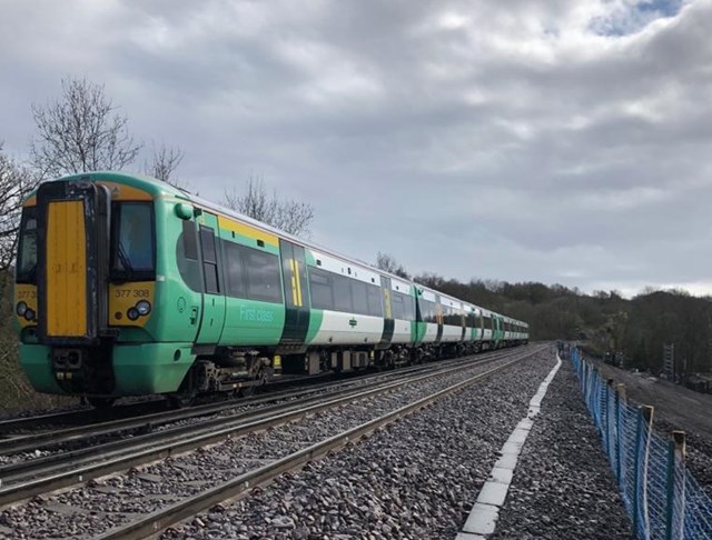 East Grinstead first train