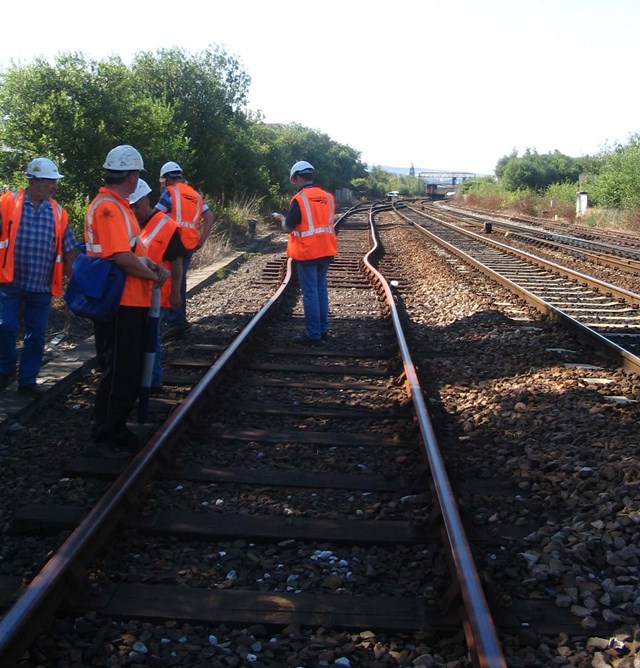 Track buckle caused by heat in 2006: Extreme temperatures can cause the steel rails to expand. If they expand too much, the tracks can buckle. Watch this video https://www.youtube.com/watch?v=ALzAO5af_Iw