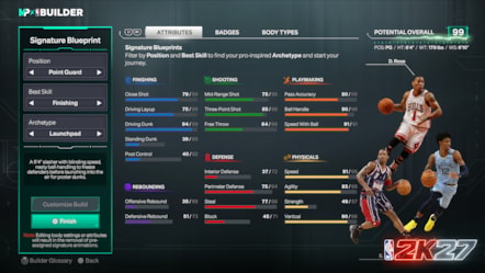 NBA 2K27 MyPLAYER MP Builder 2