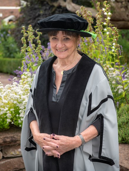 Julie Staun conferred as an honorary fellow at the University of Cumbria (2)