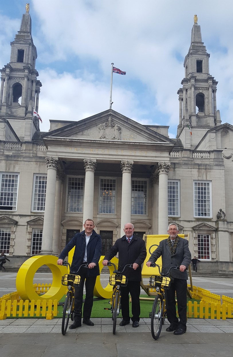 Leeds dockless bike hire scheme to launch in May : march18-civic4.jpg