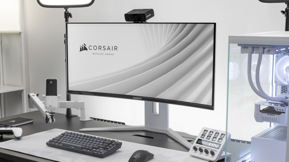 CORSAIR New XENEON 34WQHD240-C QD-OLED Gaming Monitor 1 CORSAIR Launches XENEON 34WQHD240-C QD-OLED Gaming Monitor: A Stylish White Design for Immersive Gaming, Multimedia, and Content Creation: XENEON 34WQHD240-C Image01