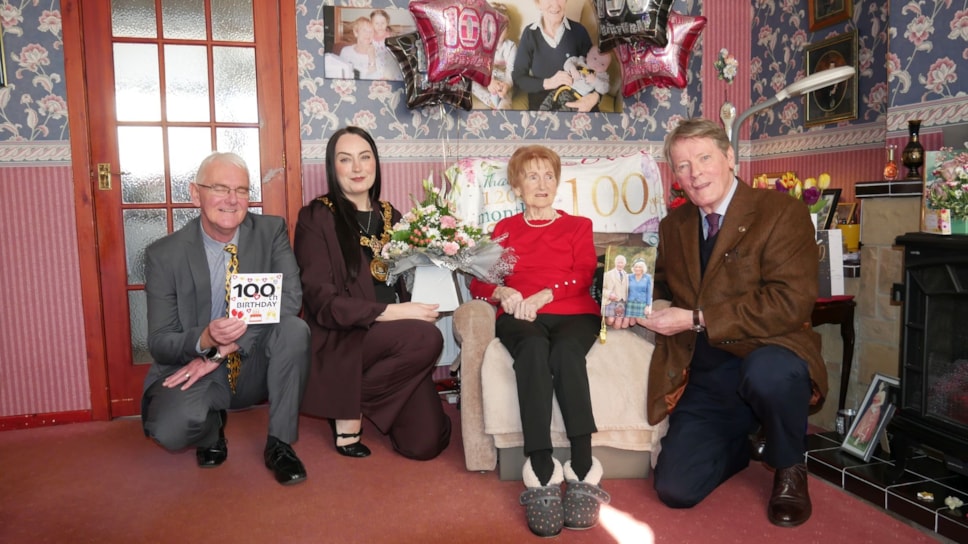 Marion Palmer 100th birthday 7.2.24