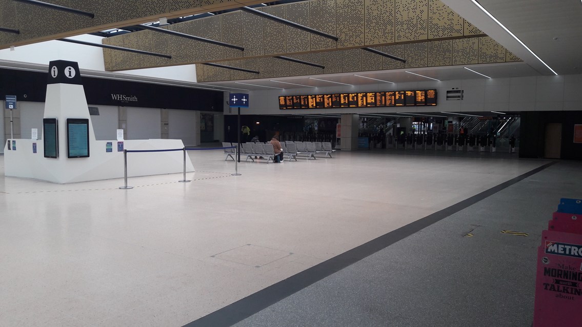 Network Rail thanks commuters as figures show over 90% decrease in Leeds station users during Covid-19 crisis: Network Rail thanks commuters as figures show over 90% decrease in Leeds station users during Covid-19 crisis -3