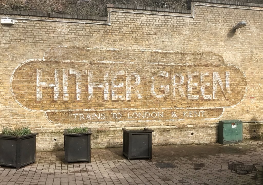Hither Green ghost sign