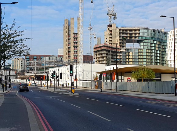 Tfl Image - Nine Elms - Construction