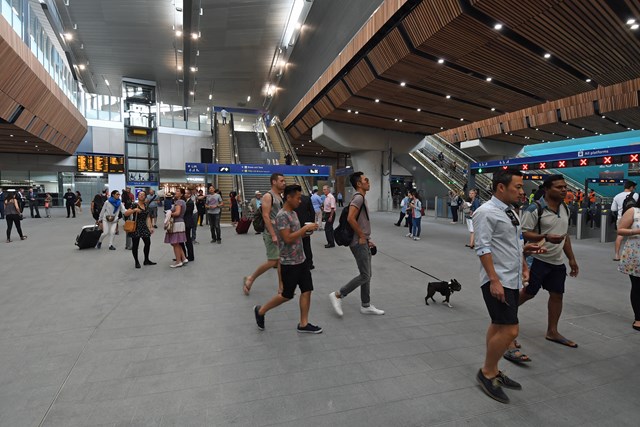 London Bridge concourse: The new concourse at London Bridge station