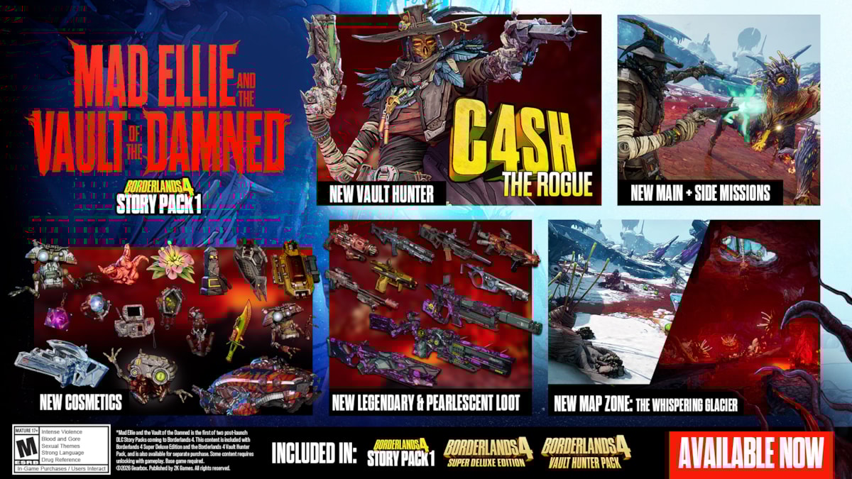 Borderlands 4 Story Pack 1 Content Graphic