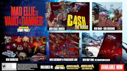 Borderlands 4 Story Pack 1 Content Graphic