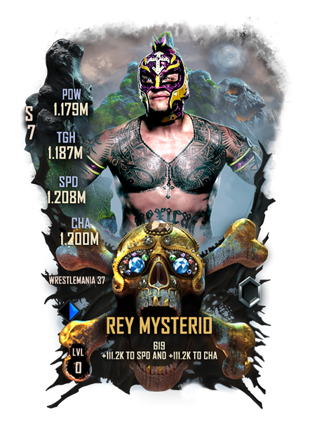 WWE SuperCard WM37 Rey Mysterio