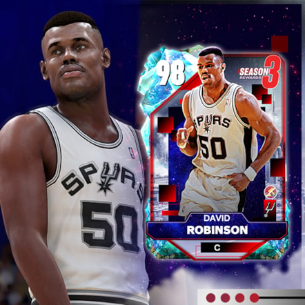 NBA 2K25 Season 3 David Robinson Vertical