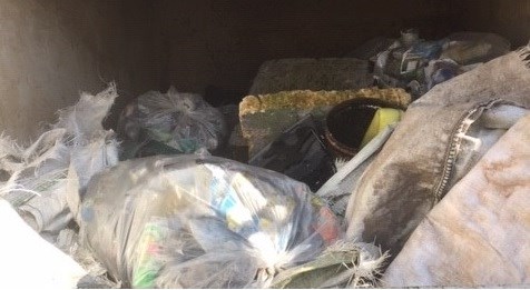 rubbish removed from railway near Newark North Gate station