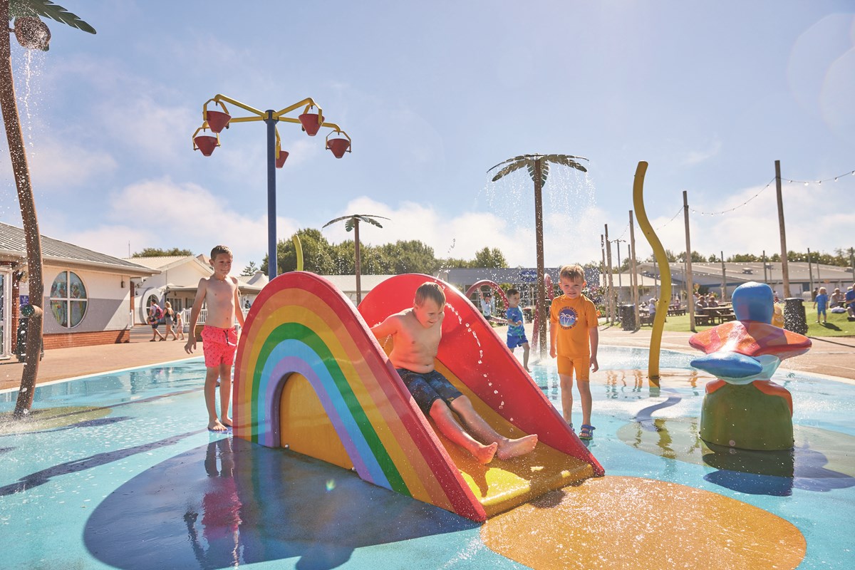 Splash Zone at Cleethorpes Beach