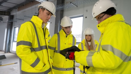 Barrow campus degree apprentice visit