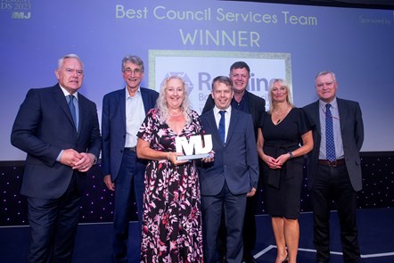 MJ Awards Best Council Services Team 2023