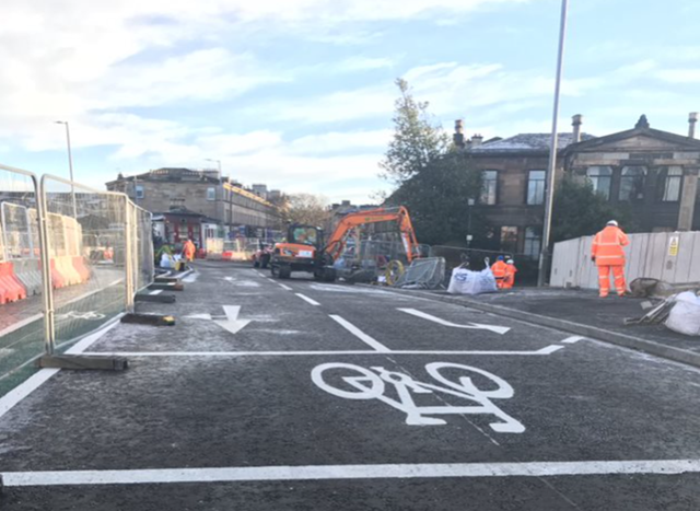 Network Rail Opens Nithsdale Road Railway Bridge: Nithsdale Road Opening 3