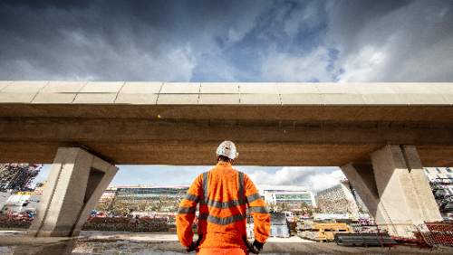 Curzon 3 Viaduct - first sections complete