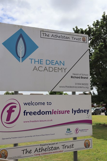 Freedom Leisure Sign
