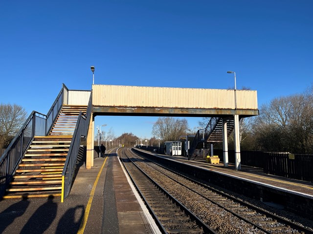 Work starts on accessibility upgrade project at Alfreton station: Alfreton station, Network Rail (1)