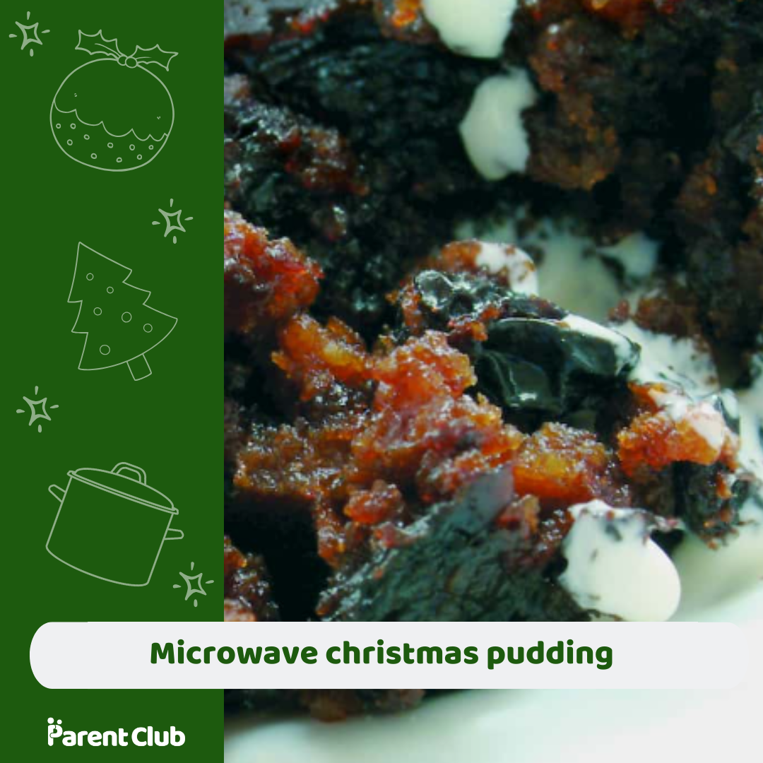 Social Static - 1x1 - Microwave Christmas Pudding - Festive Eating on a Budget - Winter Wellbeing