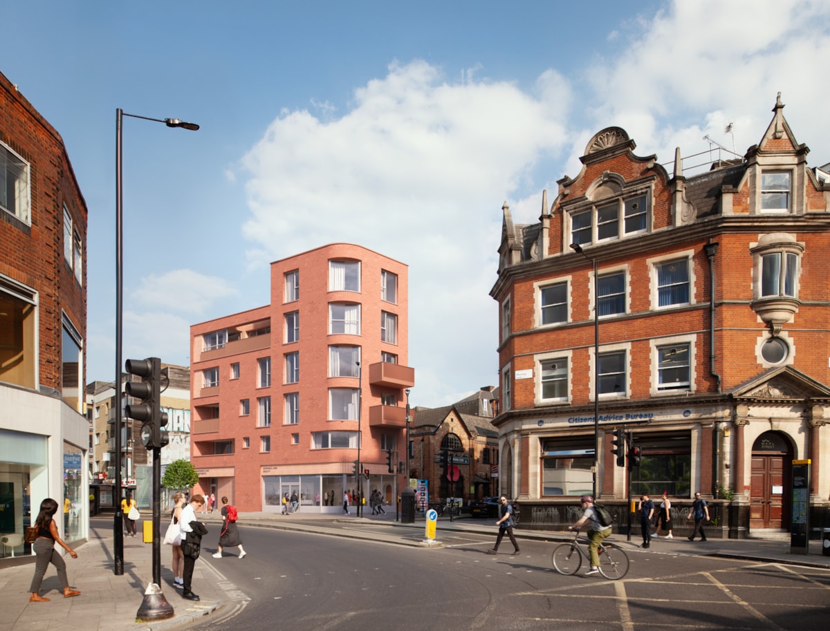 CGI of proposed new development