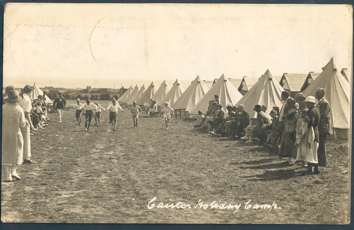 Tents at Caister Camp