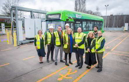 Bus depot of the future’ launches in Leicester as one of the UK’s first fully electric depots outside of London