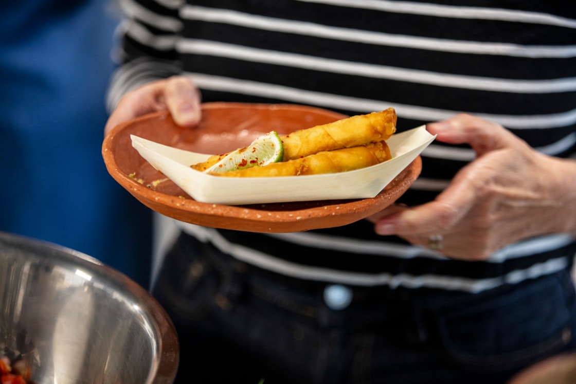 Young Potters create plates from clay excavated at Old Oak Common station - Community Lunch-4